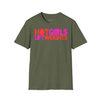 T-Shirt "HOT GIRLS LIFT WEIGHTS"