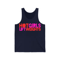 Tank Top "HOT GIRLS LIFT WEIGHTS"