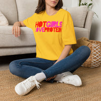 Tshirt "HOT GIRLS LOVE PROTEIN"