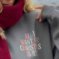 "All I Want For Christmas Is June" Sweater