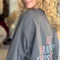 "All I Want For Christmas Is June" Sweater