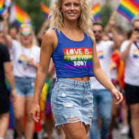 Tank Top "LOVE IS FOR EVERYBODY"