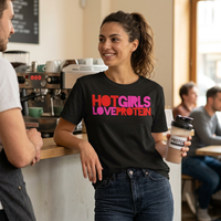 Tshirt "HOT GIRLS LOVE PROTEIN"