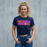 T Shirt "HOT GIRLS LOVE GOALS"