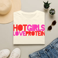 Tshirt "HOT GIRLS LOVE PROTEIN"