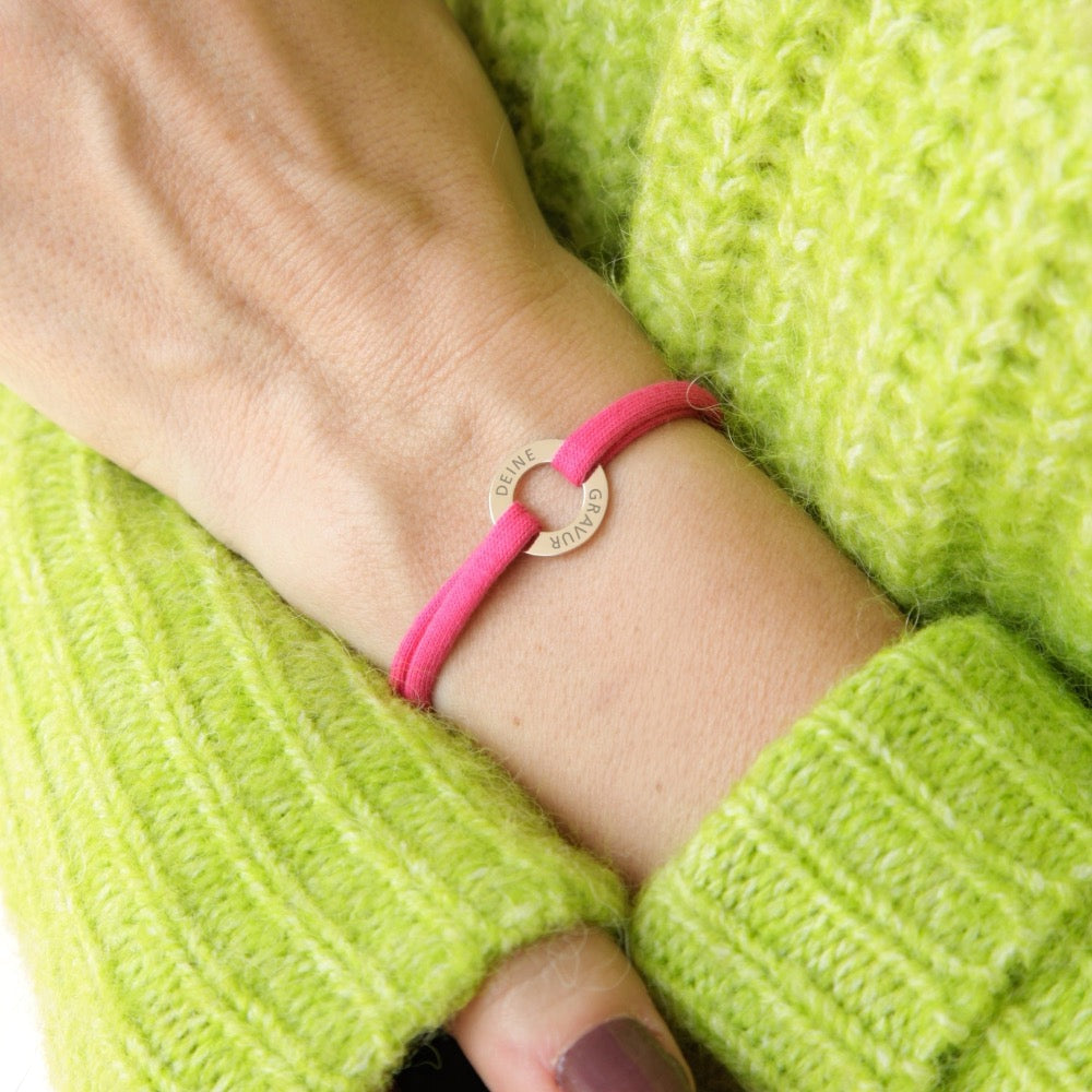 PERSĂNLICHE GRAVUR / N*FINITY Armband klein