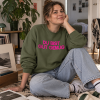 SWEATER "DU BIST GUT GENUG"