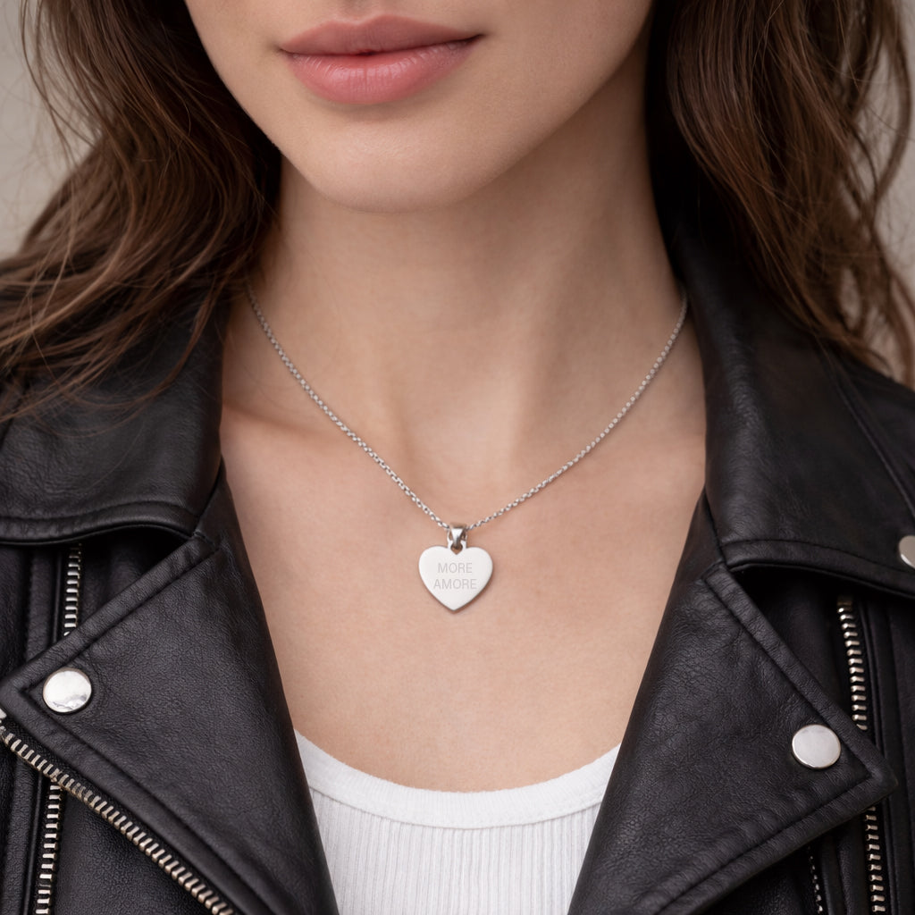 HALSKETTE "HEART" / Deine Gravur