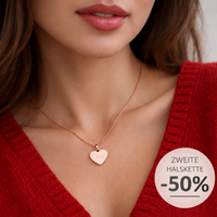 HALSKETTE "HEART" / Deine Gravur