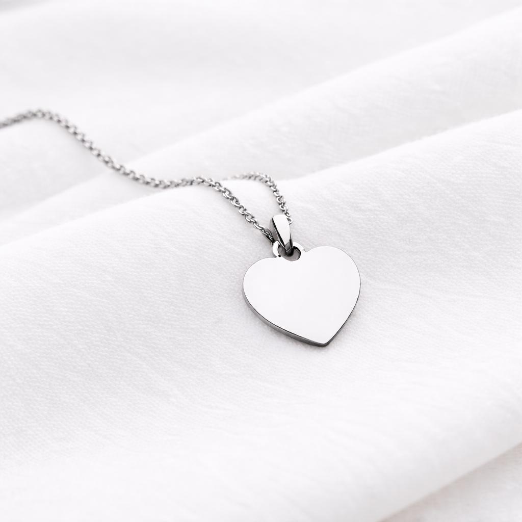 HALSKETTE "HEART" / Deine Gravur