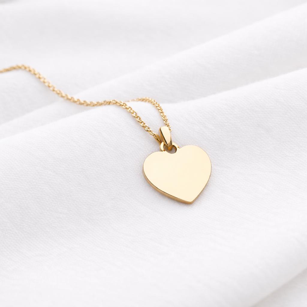 HALSKETTE "HEART" / Deine Gravur