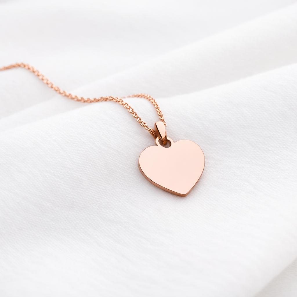 HALSKETTE "HEART" / Deine Gravur