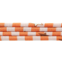 Gestreift Orange Weiss & Sterne