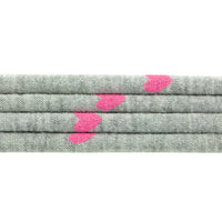 Grau & Pink Hearts