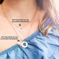 HALSKETTE / groß / "MADE WITH LOVE BY VIENNINA" / N*FINITY
