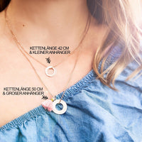 HALSKETTE / klein / "MADE WITH LOVE BY VIENNINA" / N*FINITY