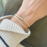 N*ITIAL Armband silber Buchstaben