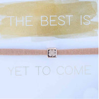 N*ITIAL KLEE "THE BEST IS YET TO COME''