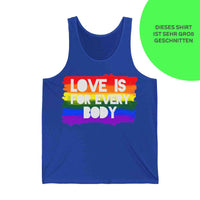 Tank Top "LOVE IS FOR EVERYBODY"