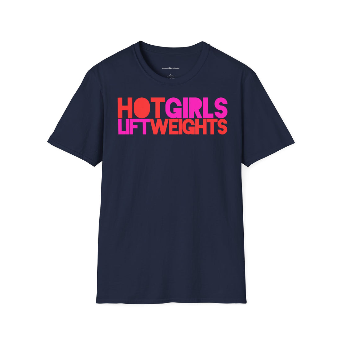 T-Shirt "HOT GIRLS LIFT WEIGHTS"
