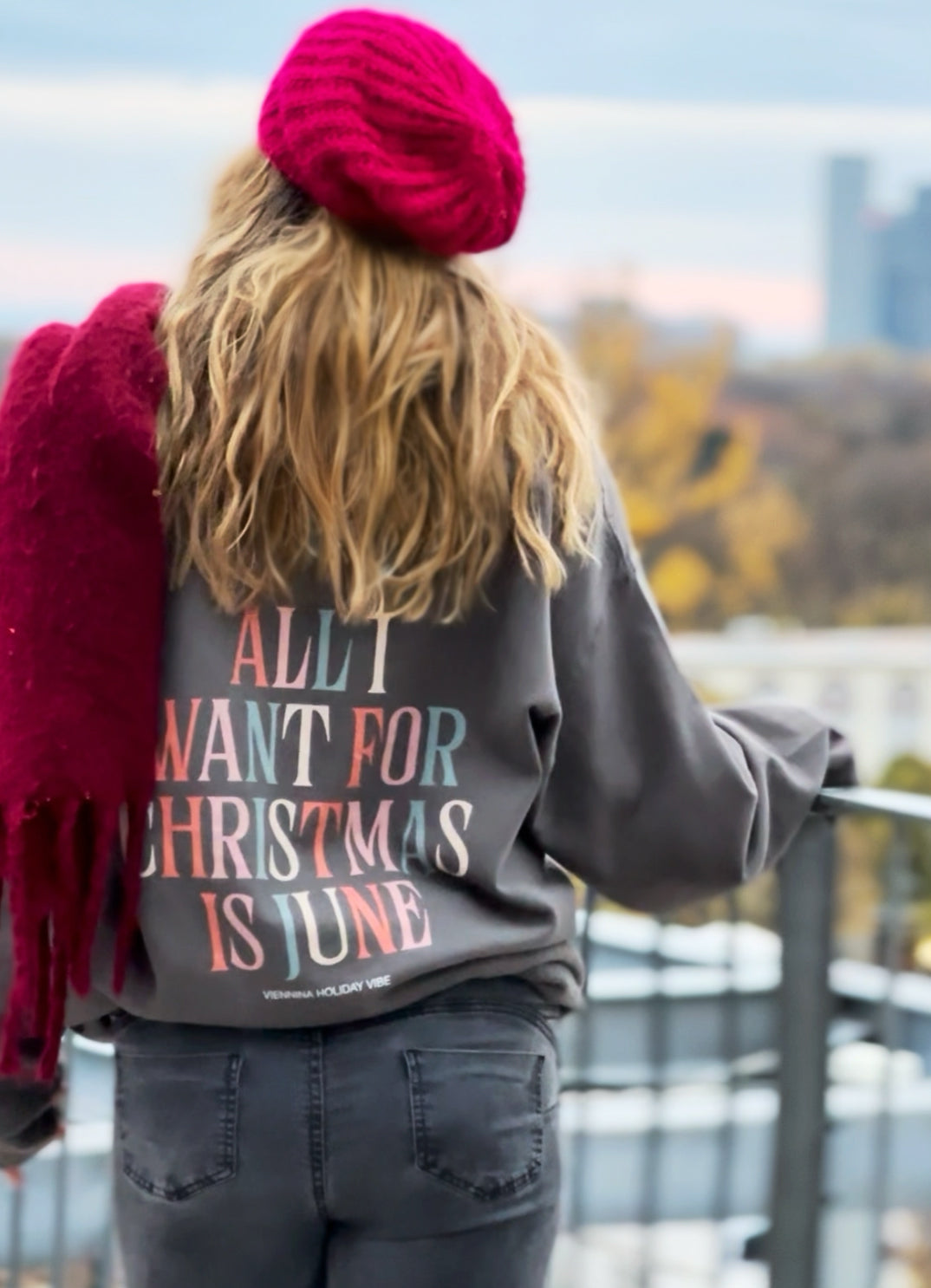 "All I Want For Christmas Is June" Sweater