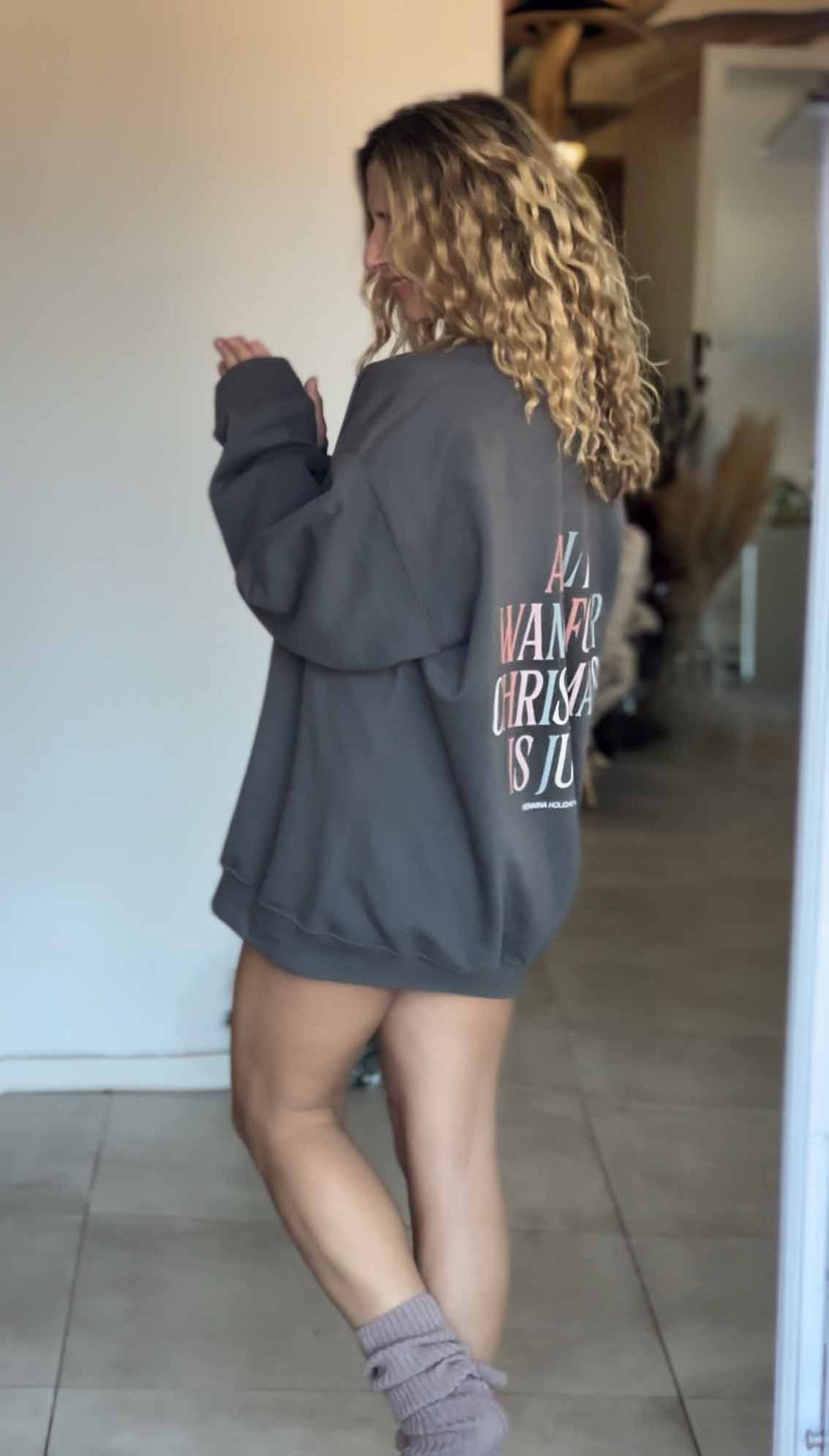 "All I Want For Christmas Is June" Sweater