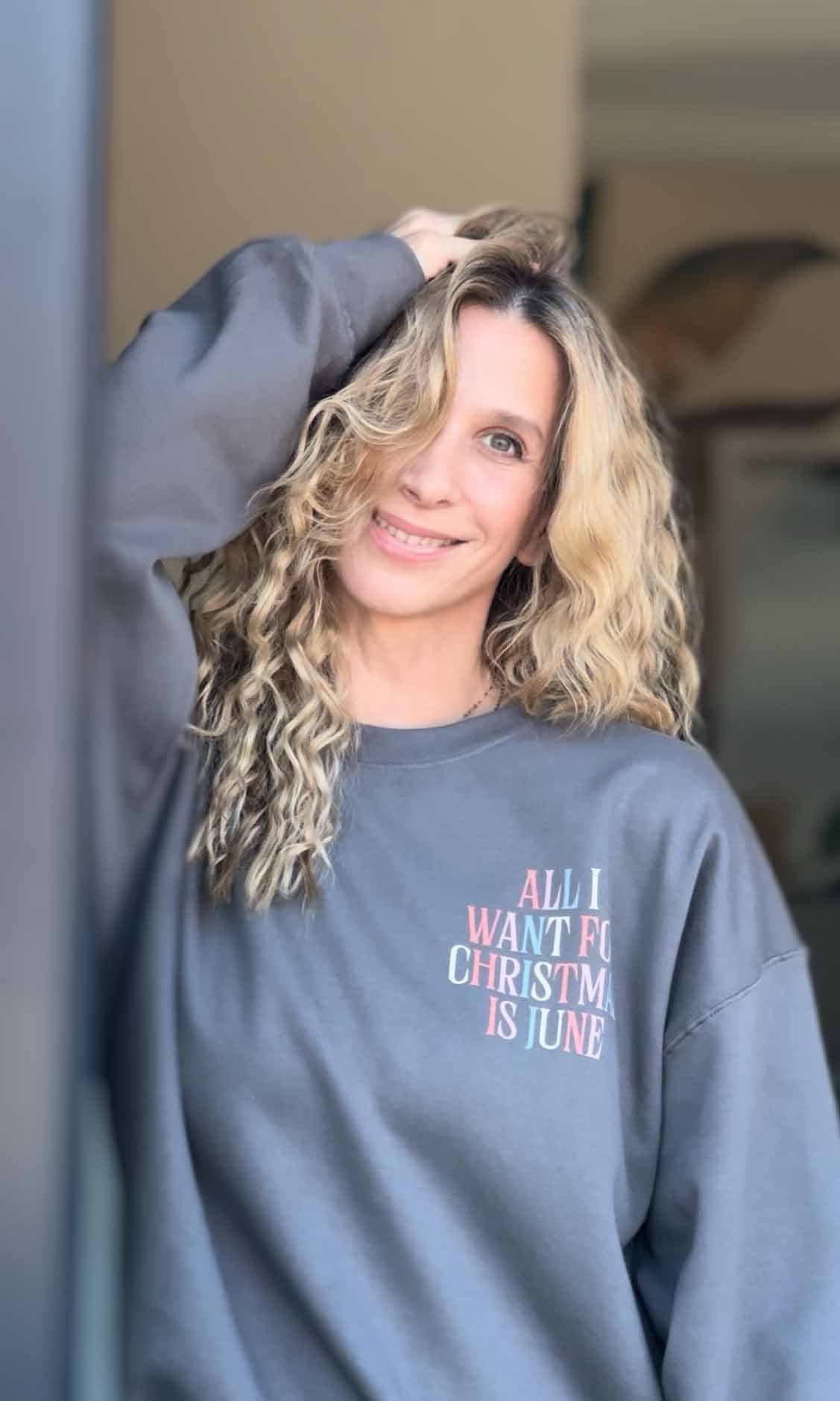 "All I Want For Christmas Is June" Sweater