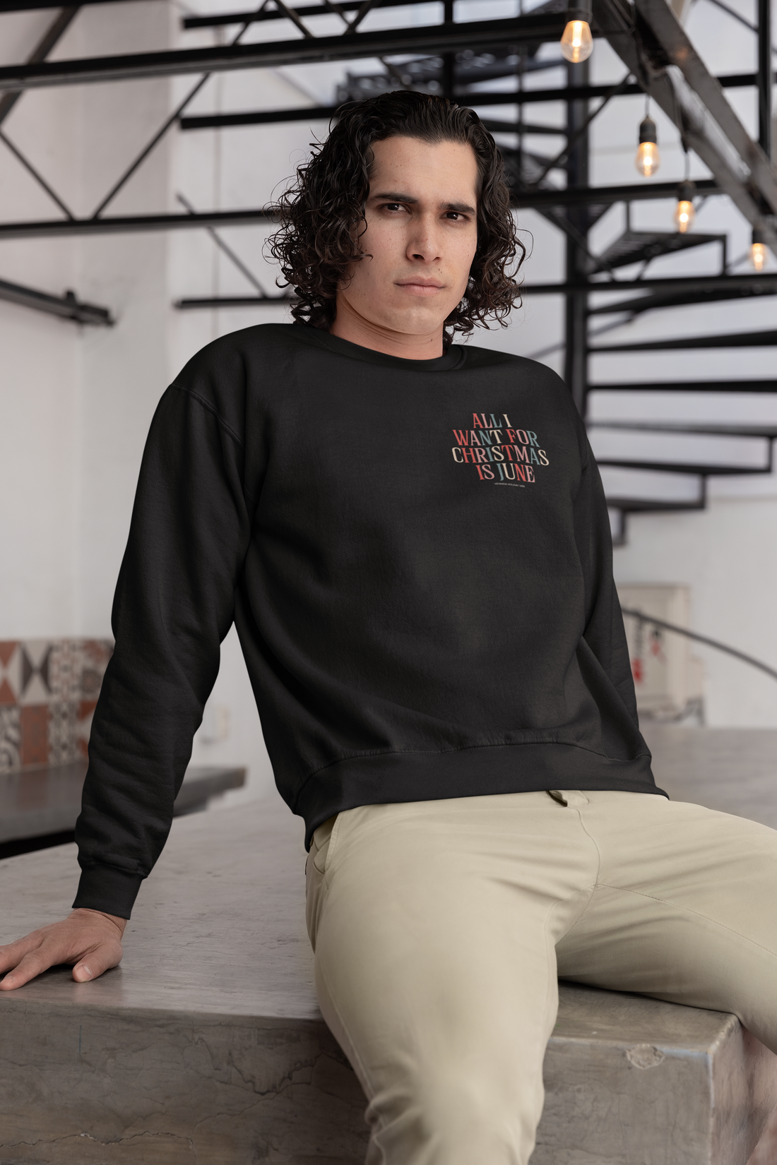 "All I Want For Christmas Is June" Sweater