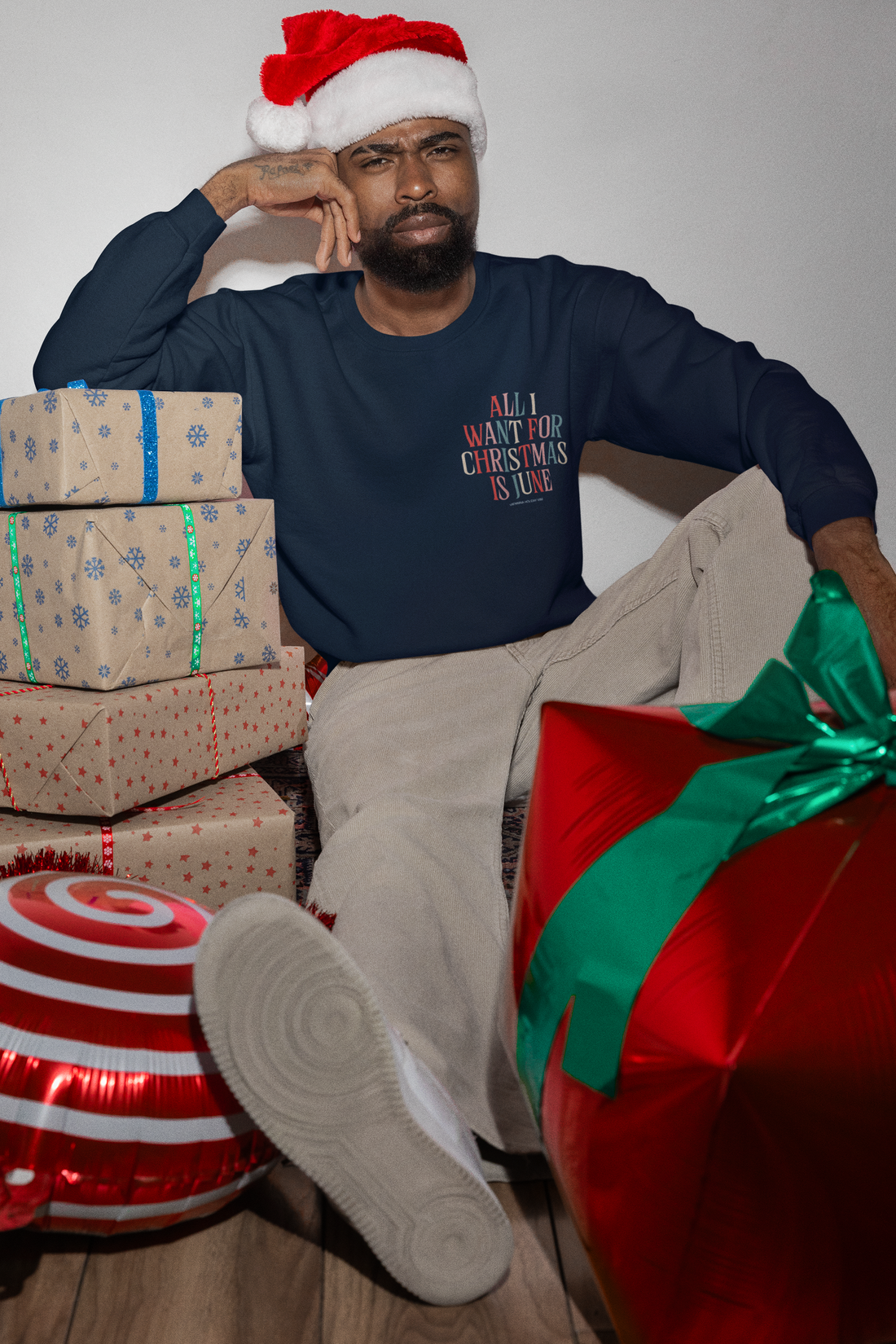 "All I Want For Christmas Is June" Sweater