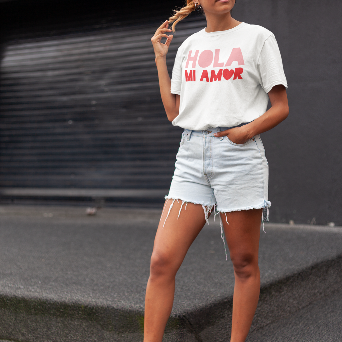 Shirt "HOLA MI AMOR"
