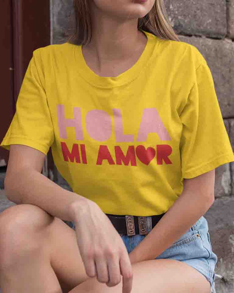 Shirt "HOLA MI AMOR"