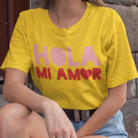 Shirt "HOLA MI AMOR"