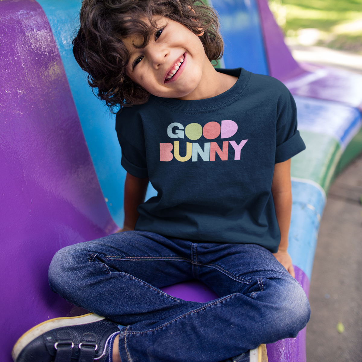 KIDS Shirt GOOD BUNNY