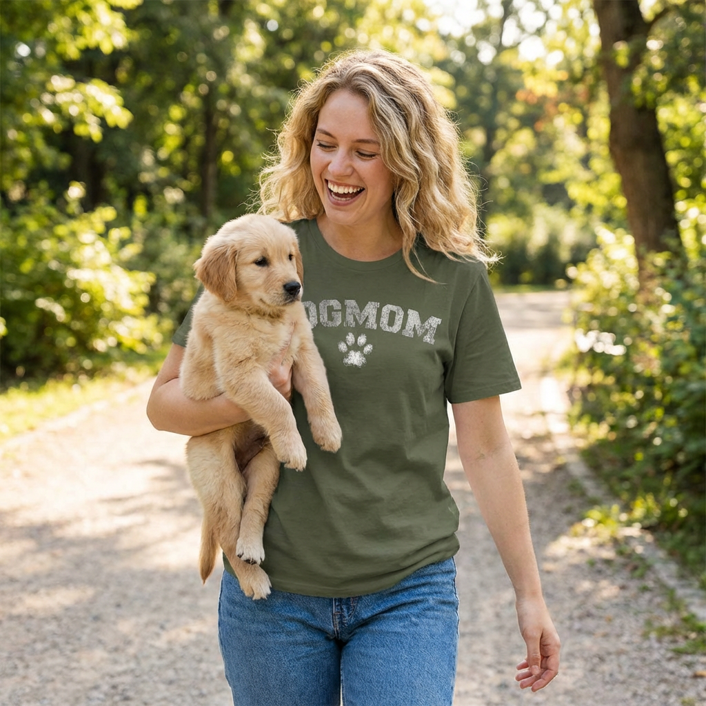 T-Shirt "DOGMOM"