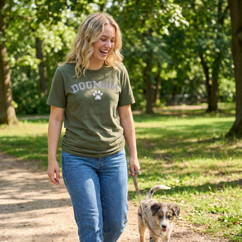 T-Shirt "DOGMOM"