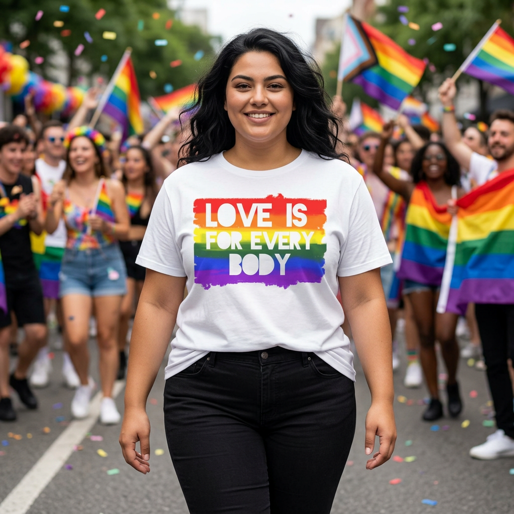 T-Shirt "LOVE IS FOR EVERYBODY"