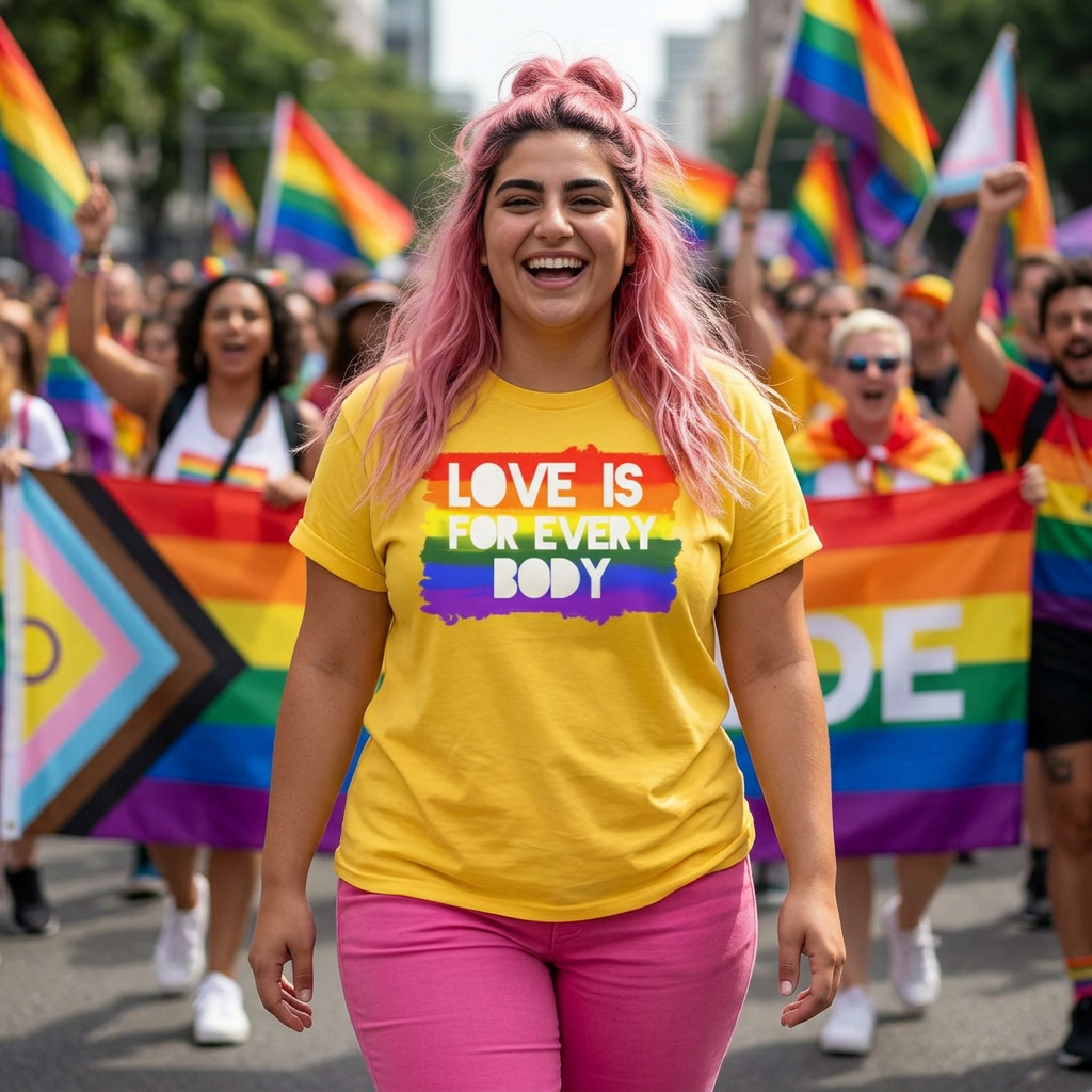 T-Shirt "LOVE IS FOR EVERYBODY"