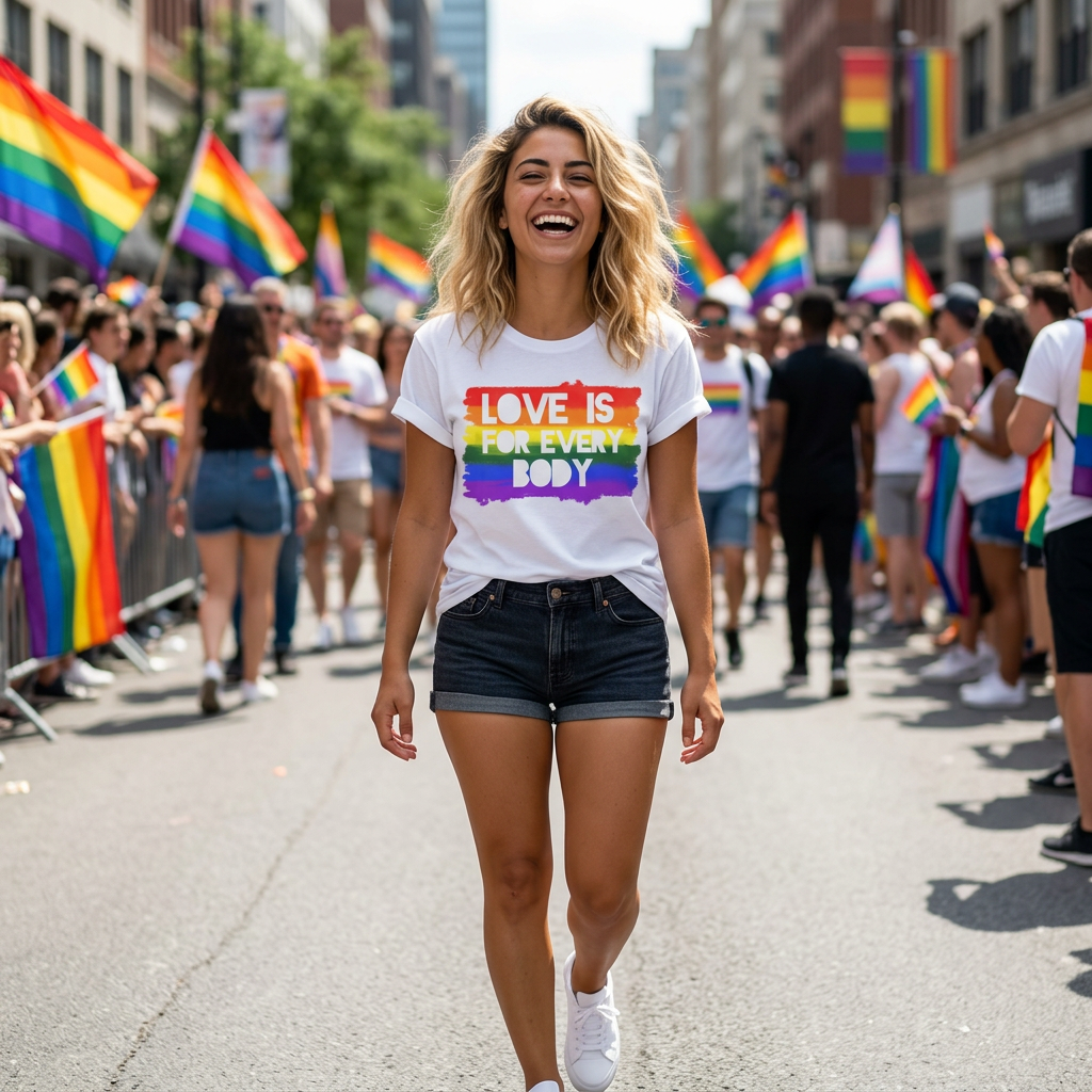 T-Shirt "LOVE IS FOR EVERYBODY"