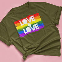 T-Shirt "LOVE IS LOVE"
