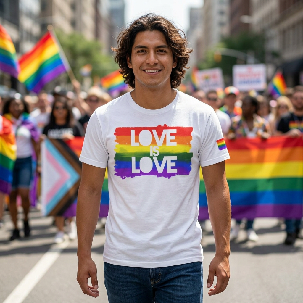 T-Shirt "LOVE IS LOVE"