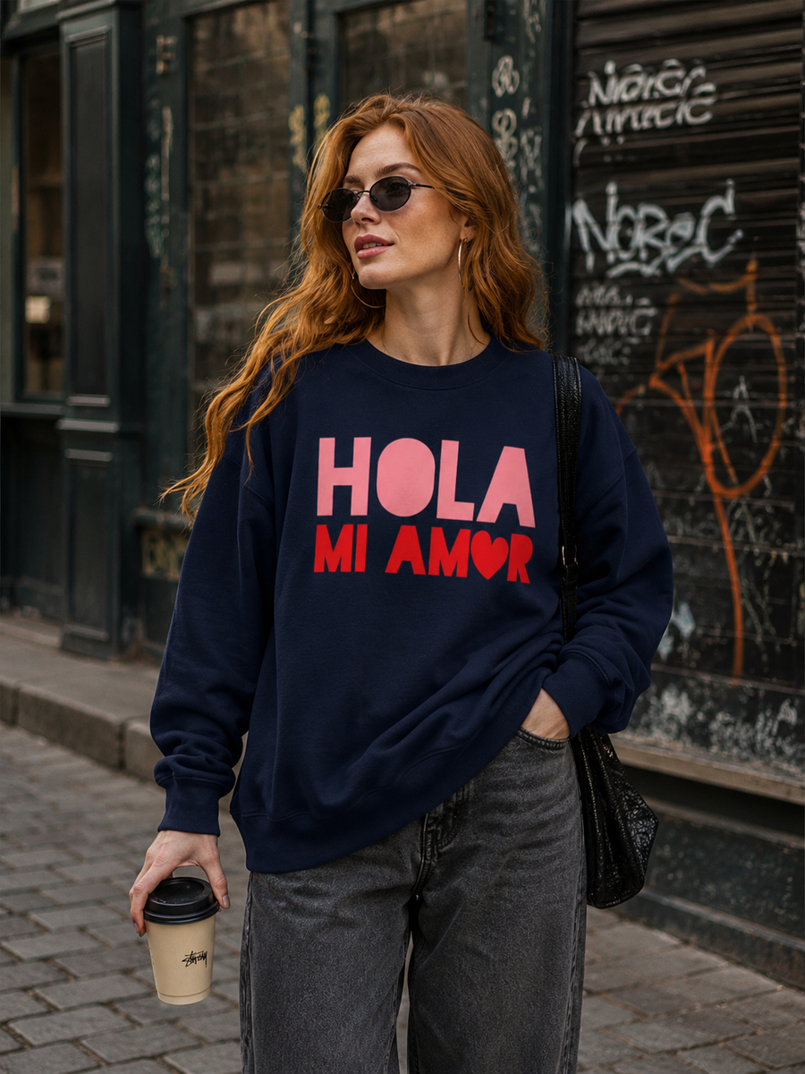 Sweater "HOLA MI AMOR"