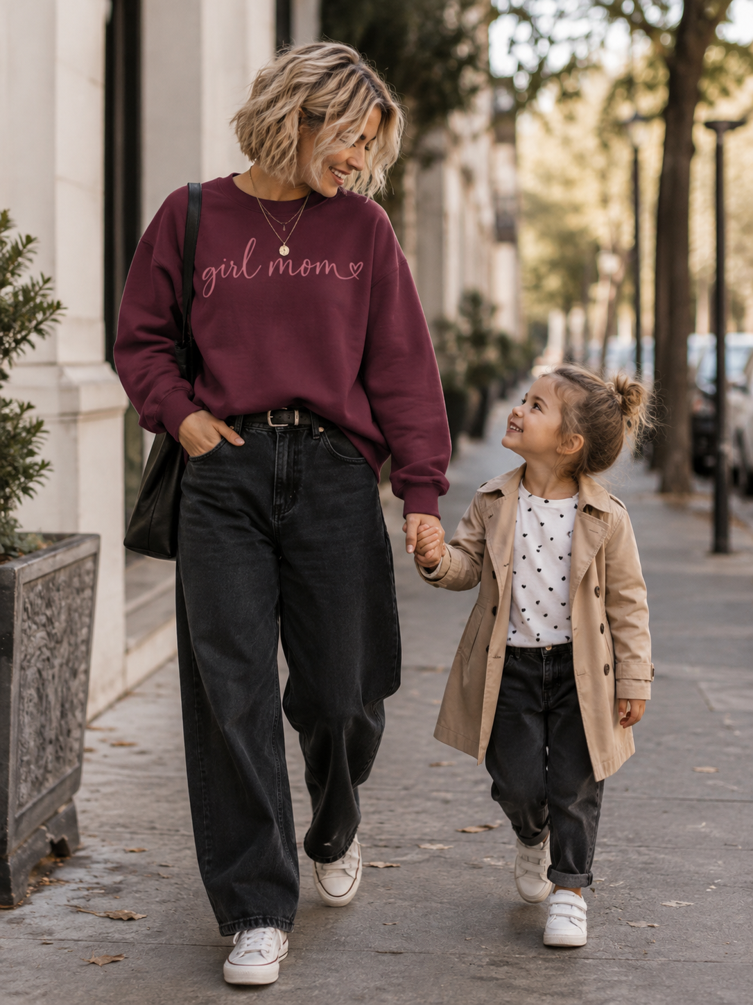Sweater "GIRLMOM"