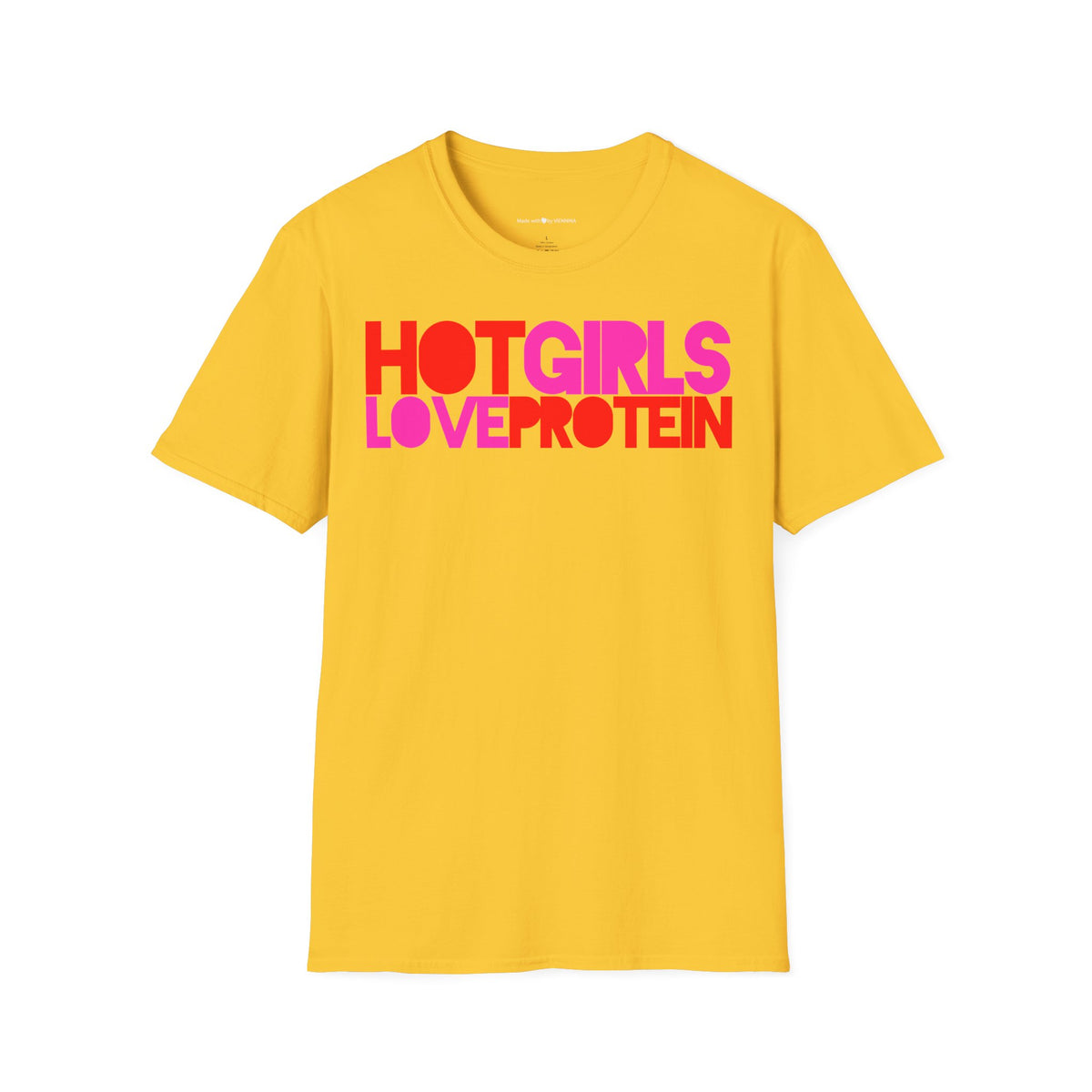 Tshirt "HOT GIRLS LOVE PROTEIN"
