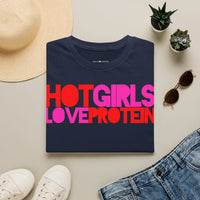 Tshirt "HOT GIRLS LOVE PROTEIN"