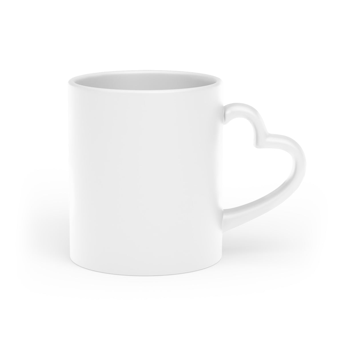 "All I Want for Christmas Is June" Heart-Shaped Mug