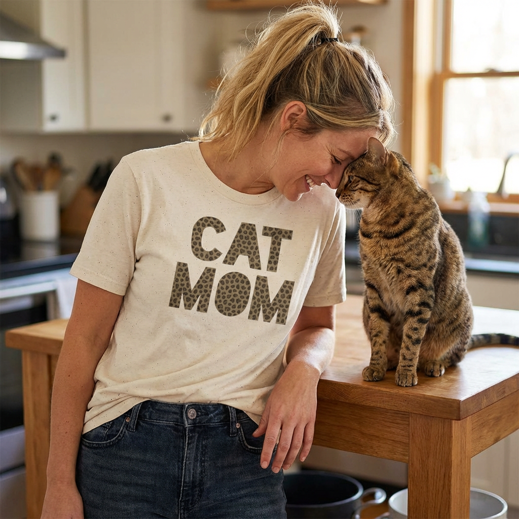 T-Shirt "CATMOM"