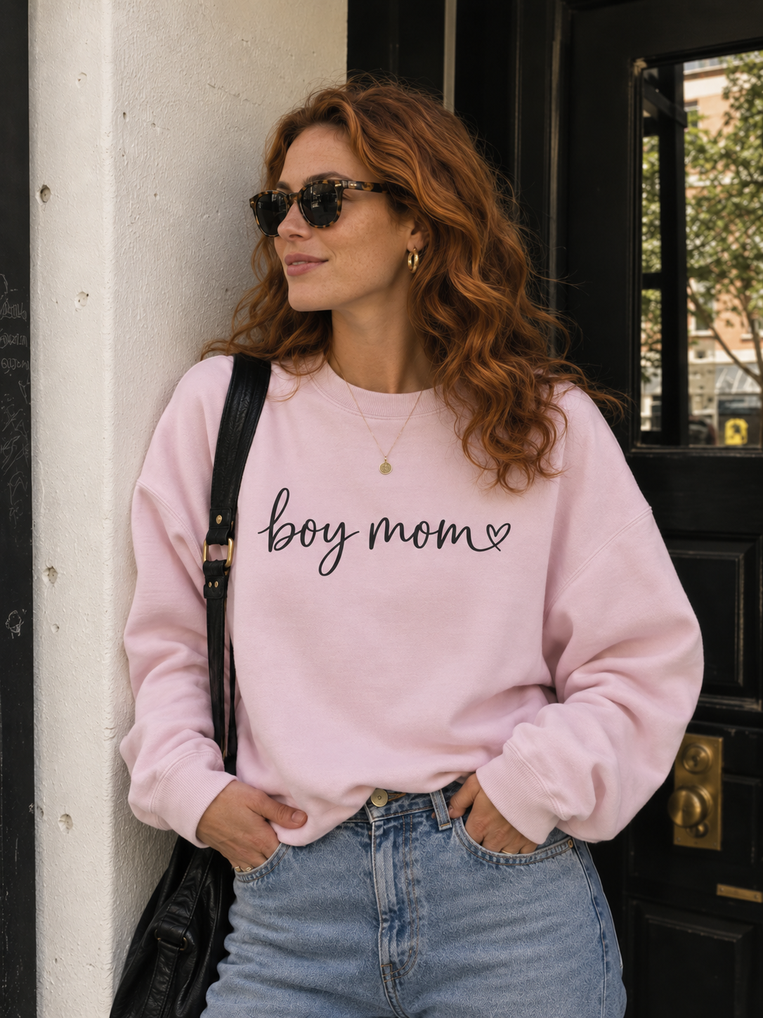 Sweater "BOYMOM"