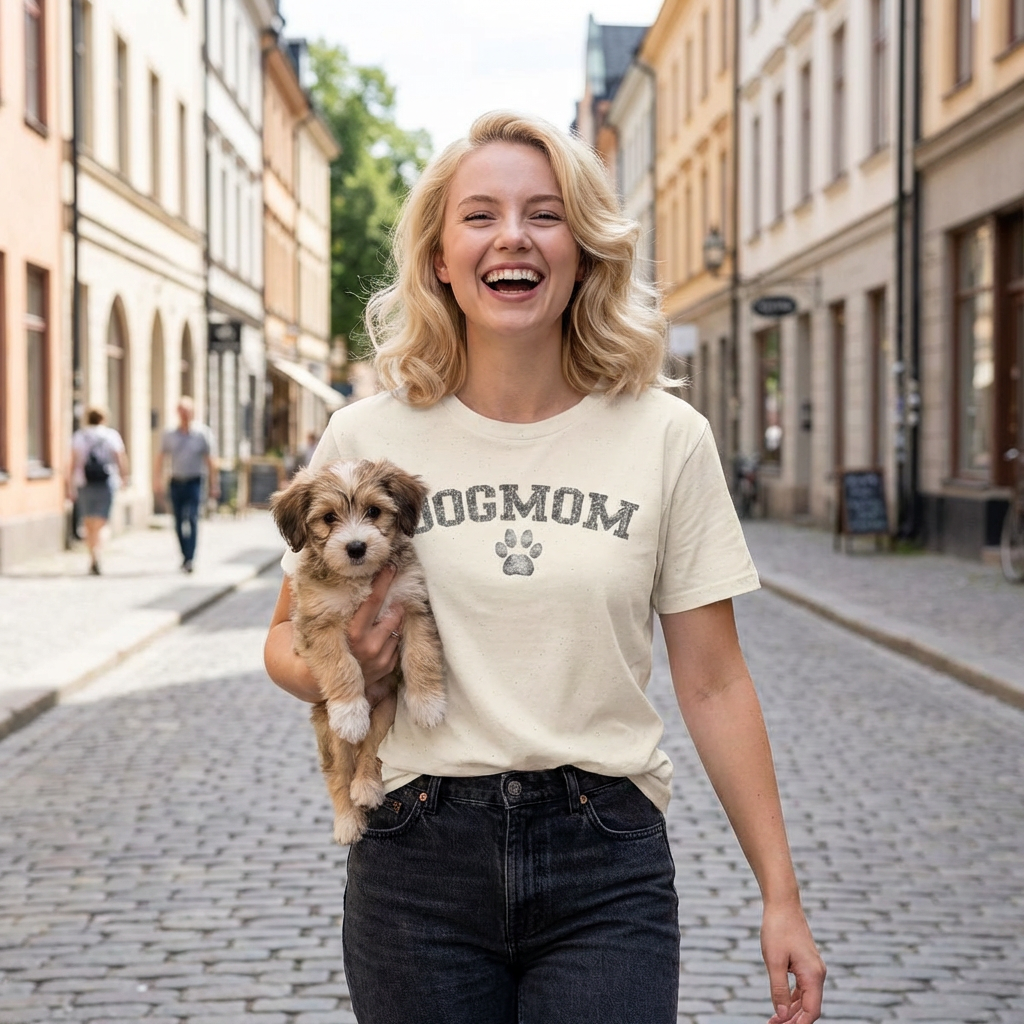 T-Shirt "DOGMOM"