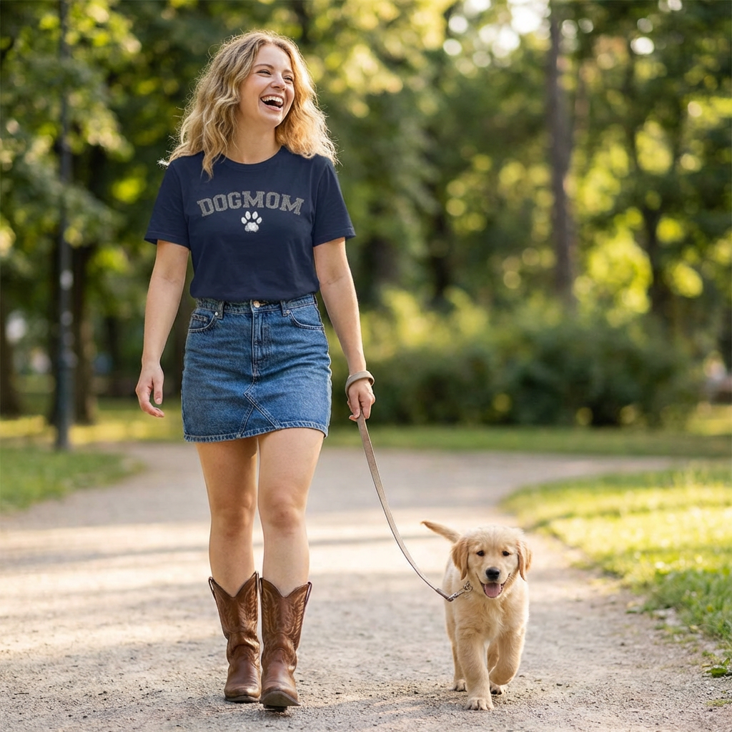 T-Shirt "DOGMOM"