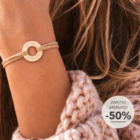 "N*FINITY" Armband groß / Deine Gravur